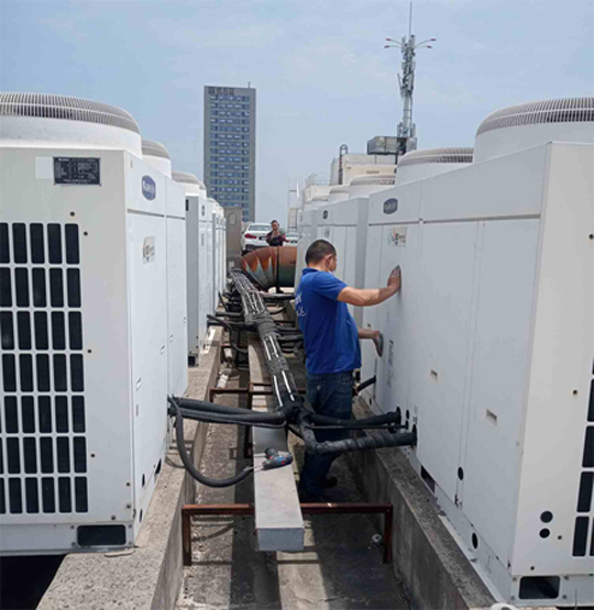 仙桃中央空调制热和不制冷系统维修方法